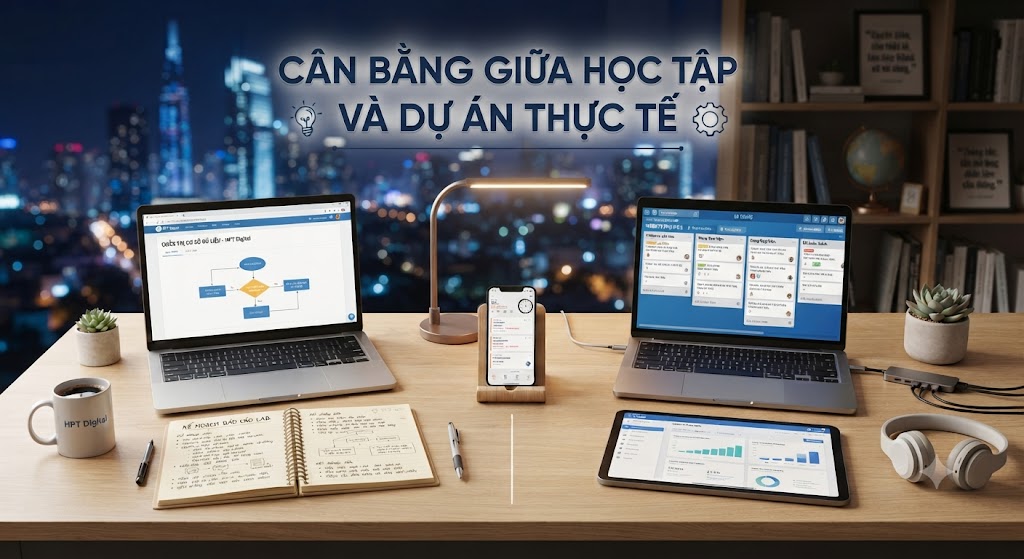 Cân Bằng Giữa Học Tập Và Dự Án Thực Tế