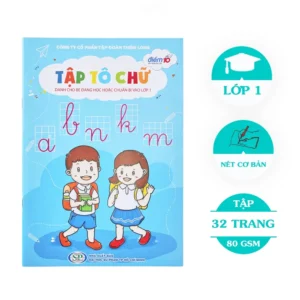 Tập tô chữ Điểm 10 TP-TTC05 – Luyện chữ đẹp cho bé