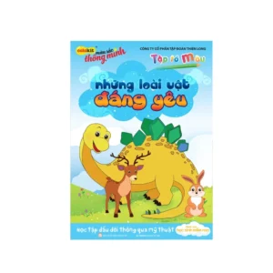Tập tô màu Những loài vật đáng yêu Colokit COB-C001.
