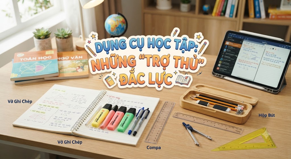 Dụng Cụ Học Tập: Những “Trợ Thủ” Đắc Lực