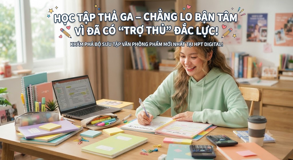 Dụng cụ học tập cho sinh viên