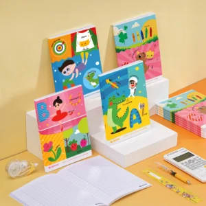 Combo 10 Tập học sinh 96 trang 5 ô ly vuông 100 gsm Điểm 10 TP-NB075 (hình ngẫu nhiên)