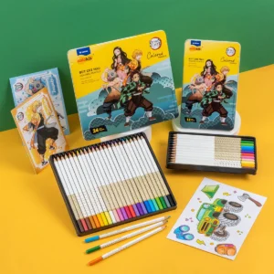 Bút chì 12/24 màu Colored Pencils – TAP & CHILL Colokit – Phiên bản Demon Slayer Bút chì 12/24 màu Colored Pencils – TAP & CHILL Colokit – Phiên bản Demon Slayer