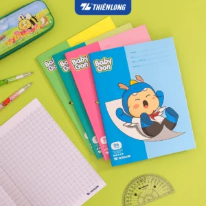 [TẶNG 02 CUỐN] Combo 10 Tập học sinh 96 trang 4 ô ly vuông 2mm 100gsm NB-124 TAP 7 CHILL – Mẫu ngẫu nhiên