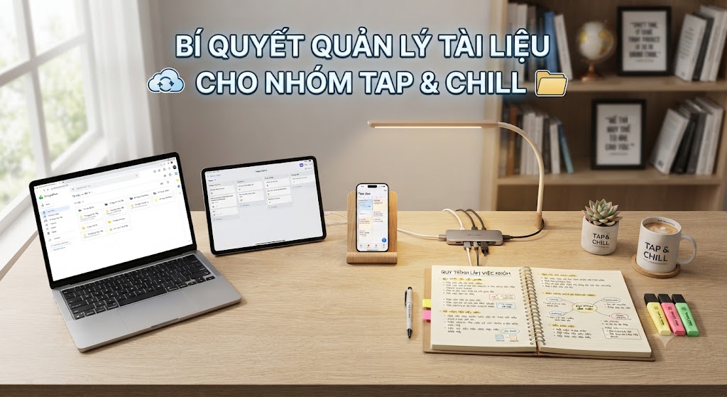 Bí Quyết Quản Lý Tài Liệu Cho Nhóm TAP & CHILL