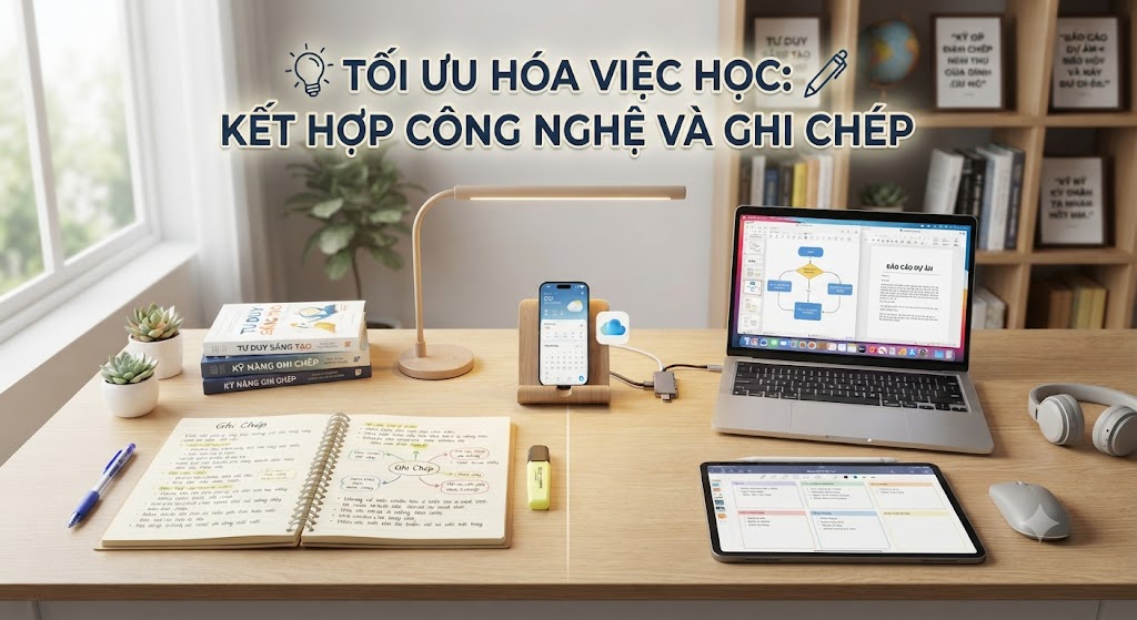 Tối Ưu Hóa Việc Học: Kết Hợp Công Nghệ Và Ghi Chép